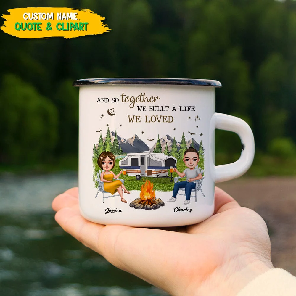 You & Me We Got This Camping Campfire Mug T286 892285 - Image 4