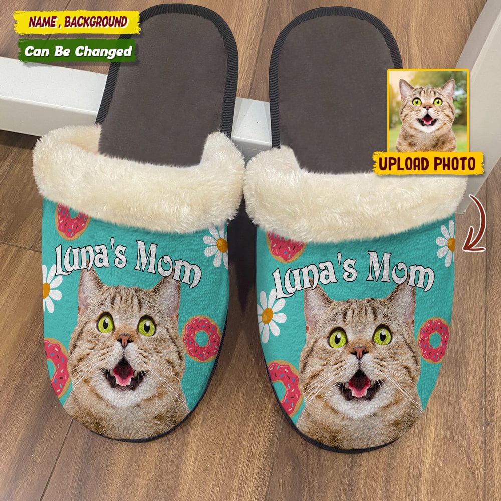Custom Photo People Plush Slippers T368 888732 - Image 4