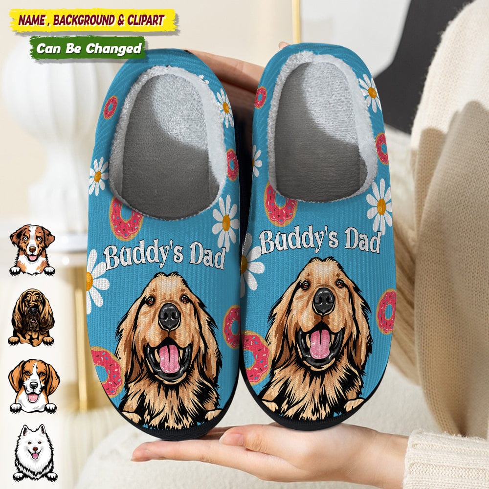 Accessories Pattern Dog Cat Plush Slippers 888734 T368 HN590 - Image 10