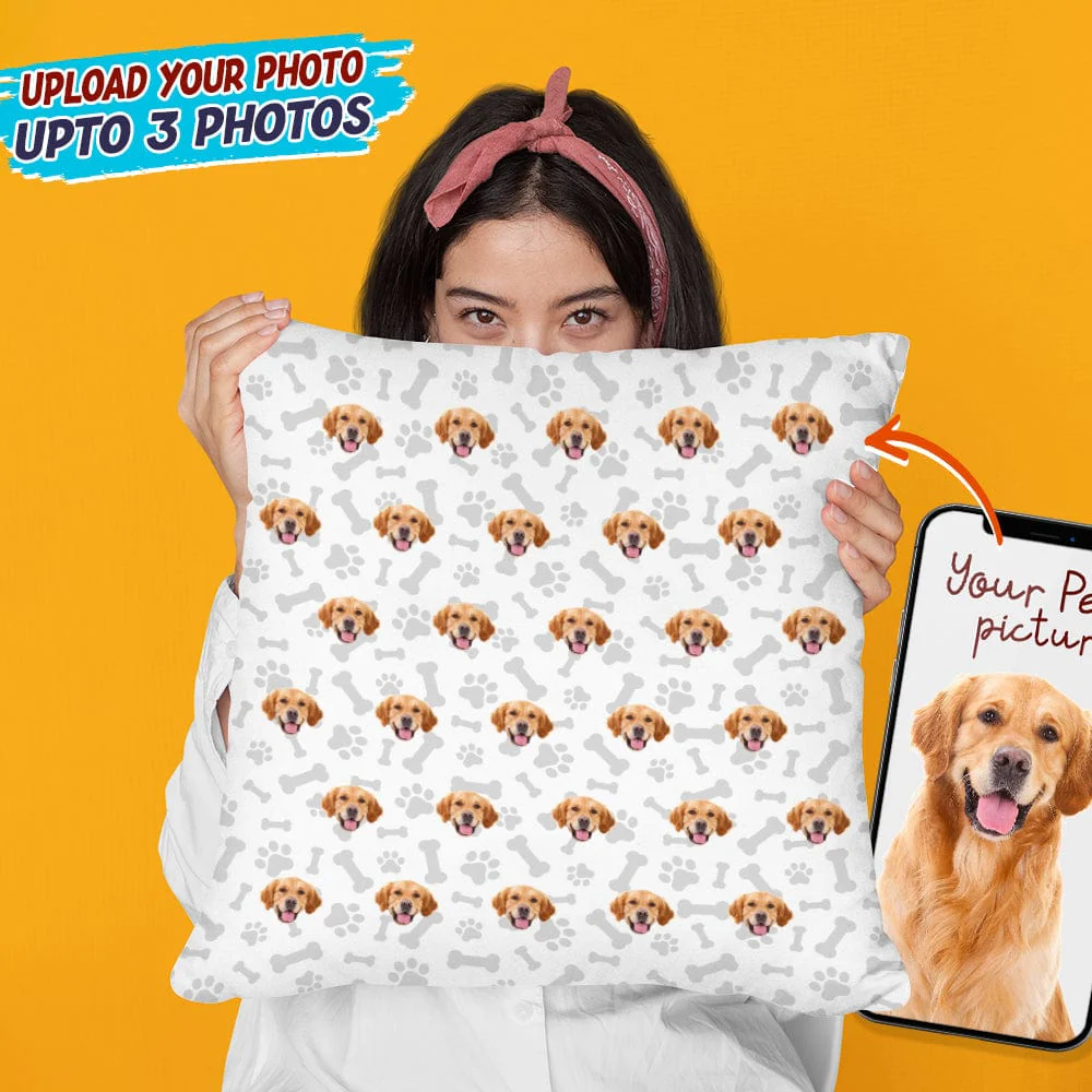 Custom Photo Dog Cat For Pet Lover Pillow K228 HN590 - Image 3
