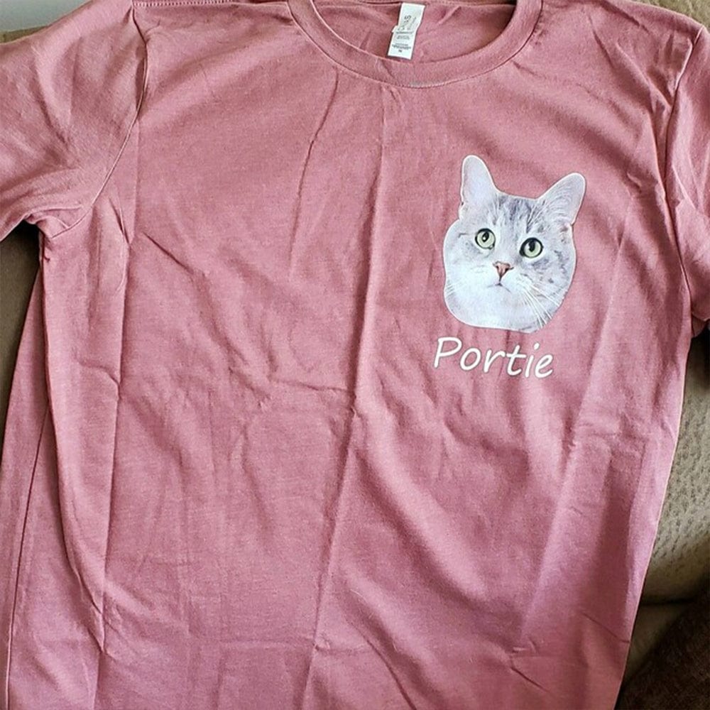 Custom Photo For Cat Lovers Cat Shirt N304 HN590 - Image 4