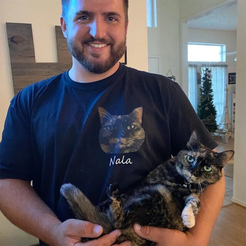 Custom Photo For Cat Lovers Cat Shirt N304 HN590 - Image 5