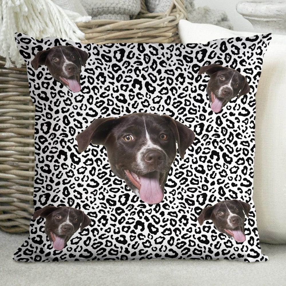 Custom Photo Dog Leopard For Dog Lover Pillow N304 HN590 - Image 3