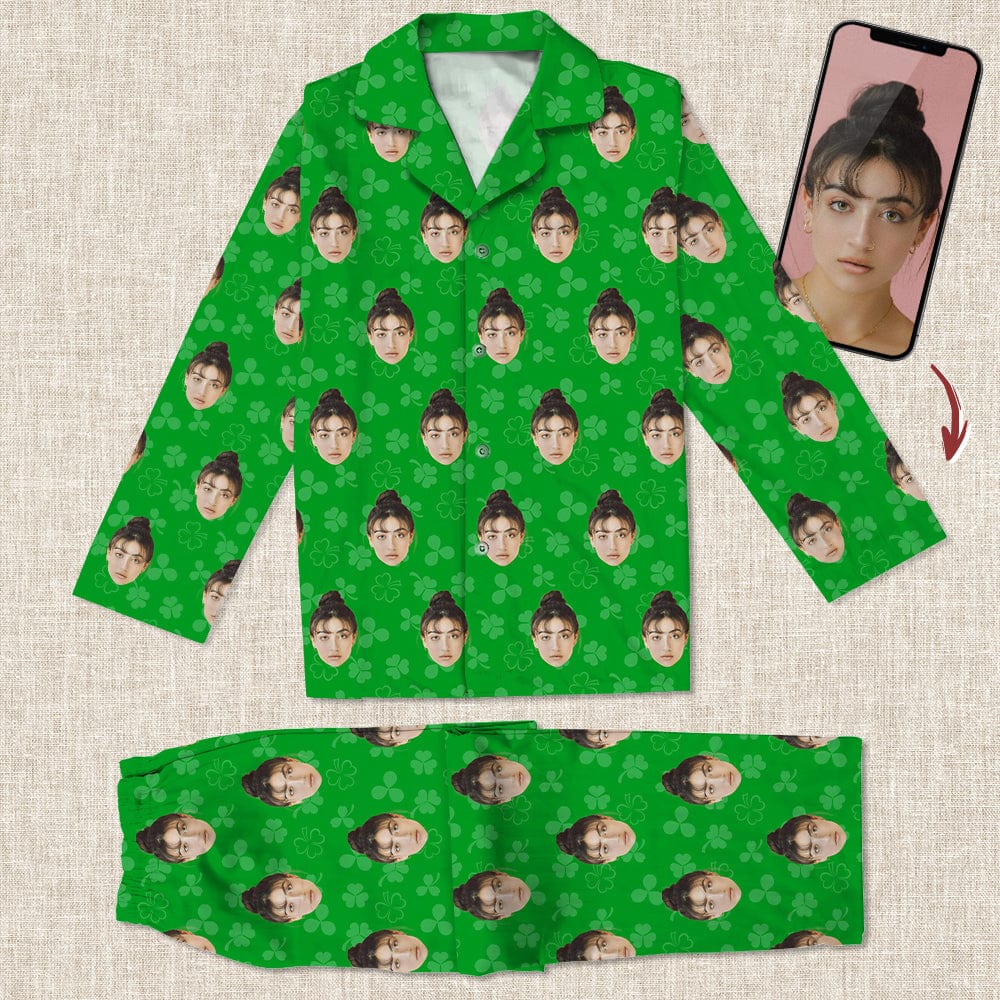 Custom Face Photo Irish Pajamas K228 888863 - Image 2