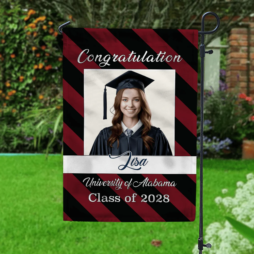 Congratulation Graduation Garden Flag HN590 - Image 24
