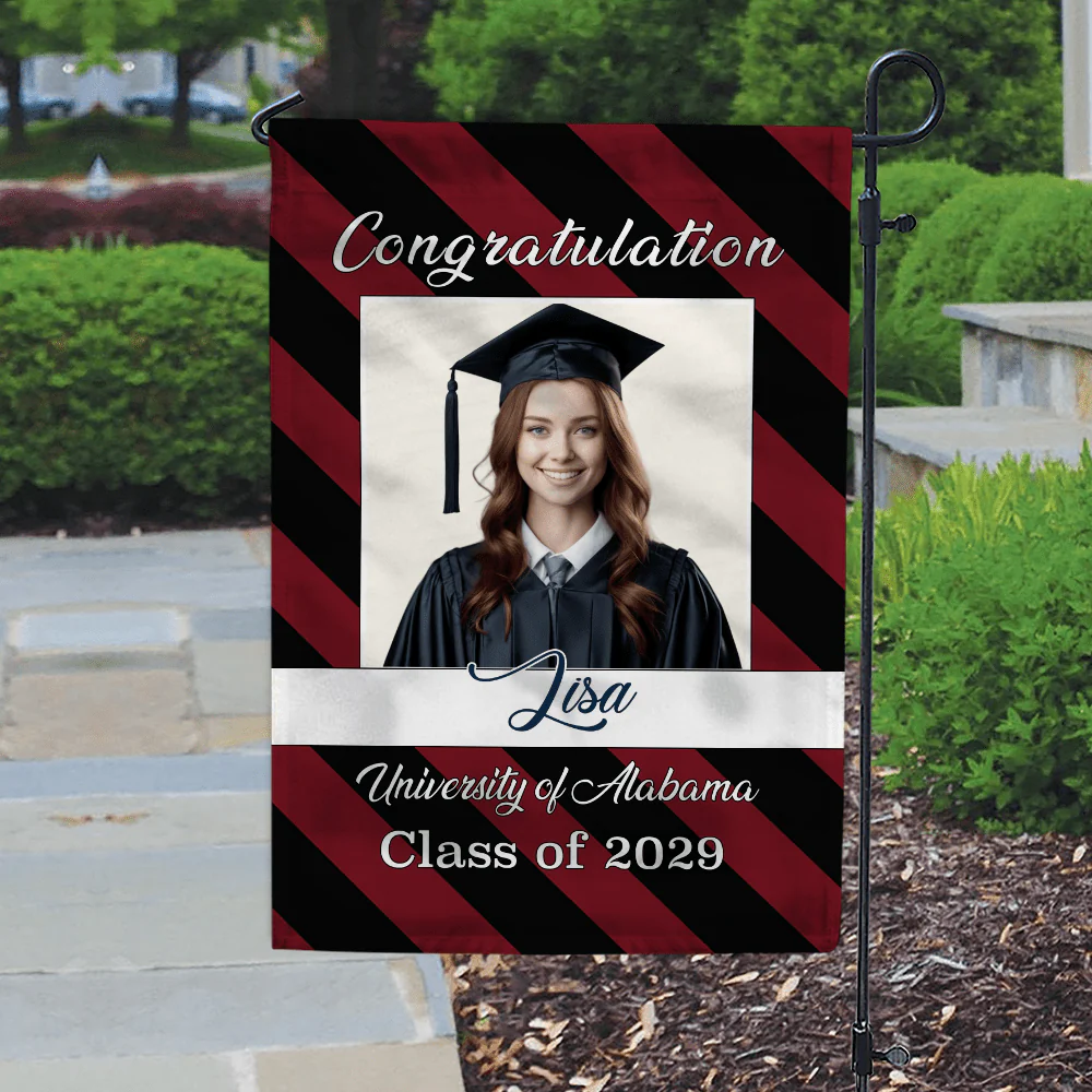 Congratulation Graduation Garden Flag HN590 - Image 31