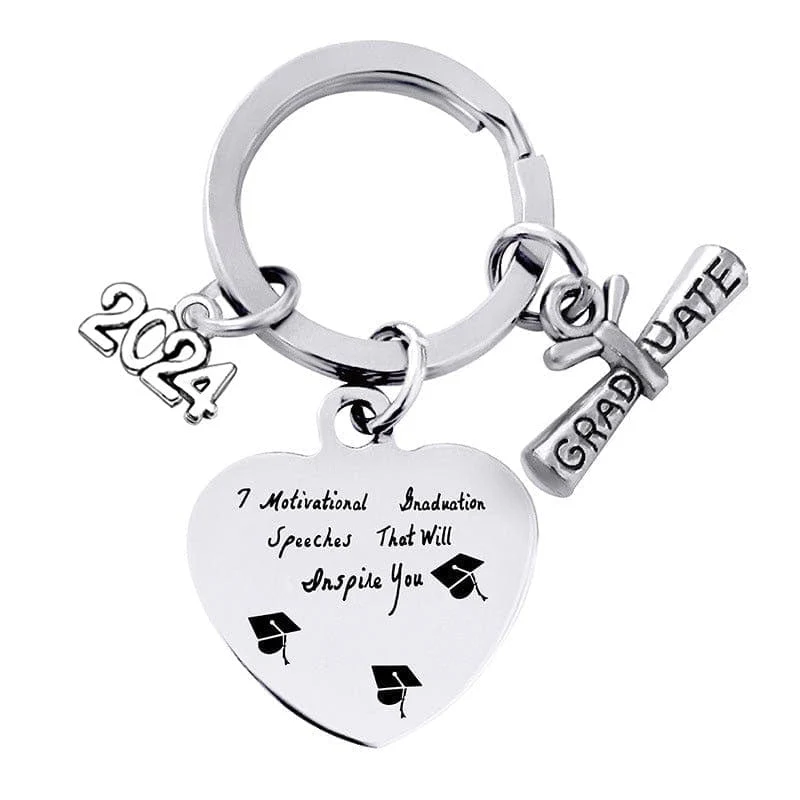 I Graduation Metal Keychain T286 HN590 - Image 16