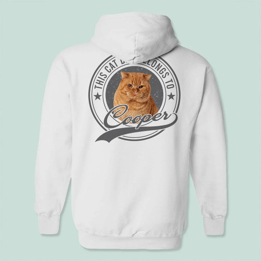 Custom Photo This Human Belongs To Dog Cat Bright Shirt TA29 888945 - Image 3