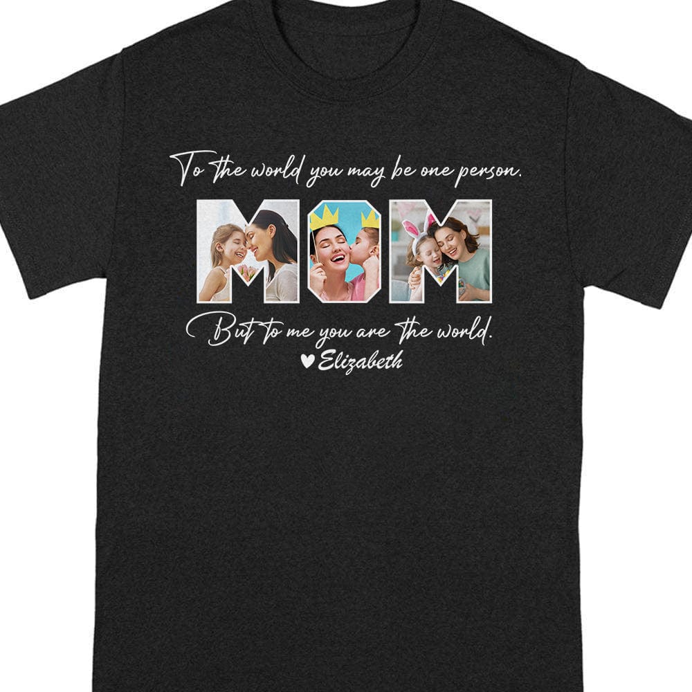 Custom Photo Happy Mother's Day Gift Dark Shirt TA29 888962 - Image 3