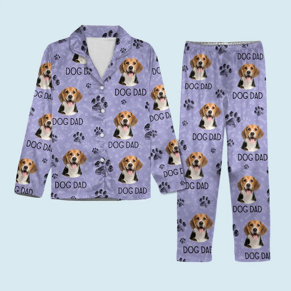 Custom Photo With Dog Paw Pajamas TH10 N304 888964 - Image 2