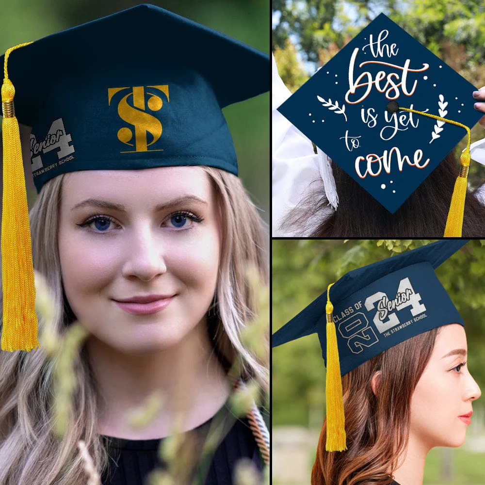 The Best Is Yet To Come Graduation Cap TA29 986 - Image 3