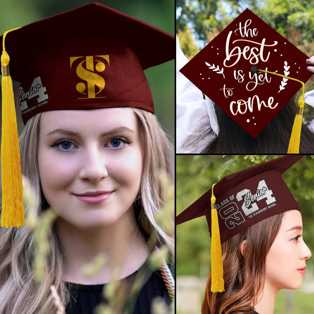 The Best Is Yet To Come Graduation Cap TA29 986 - Image 4