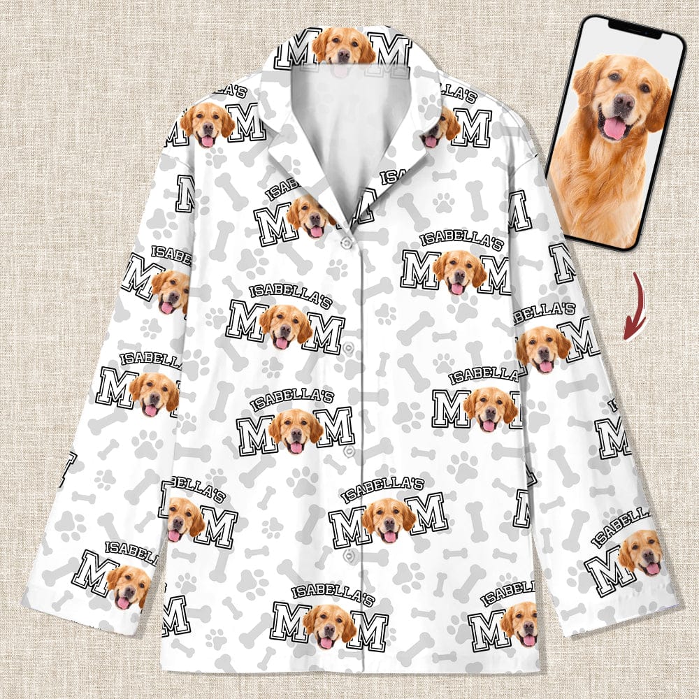 Custom Photo Dog Mom And Dad Pajamas TA29 889025 - Image 2