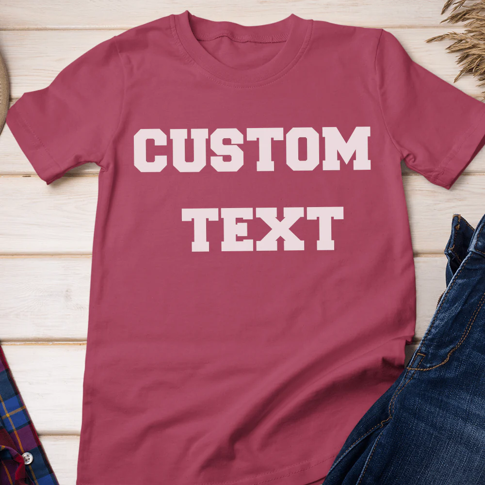 Dark Apparel For Women Custom Text Shirt - Image 2