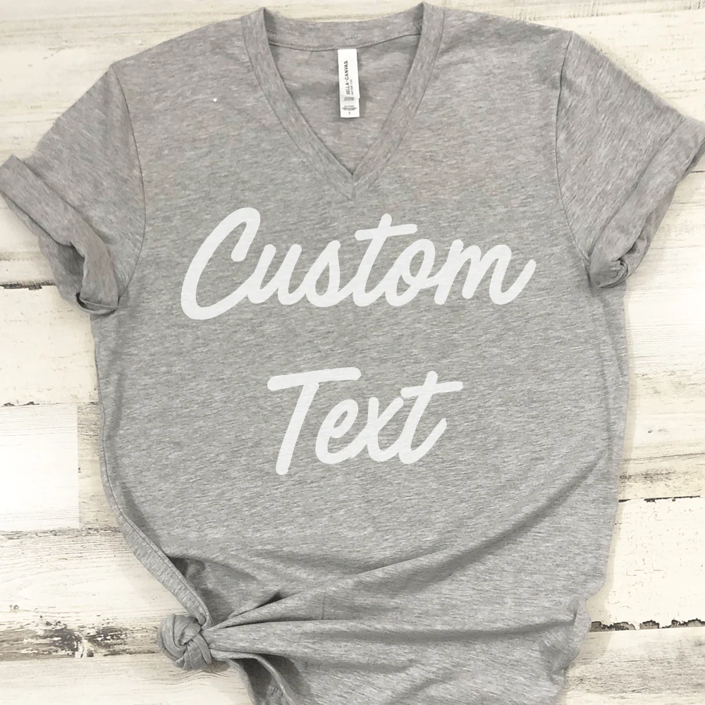 Dark Apparel For Women Custom Text Shirt - Image 3