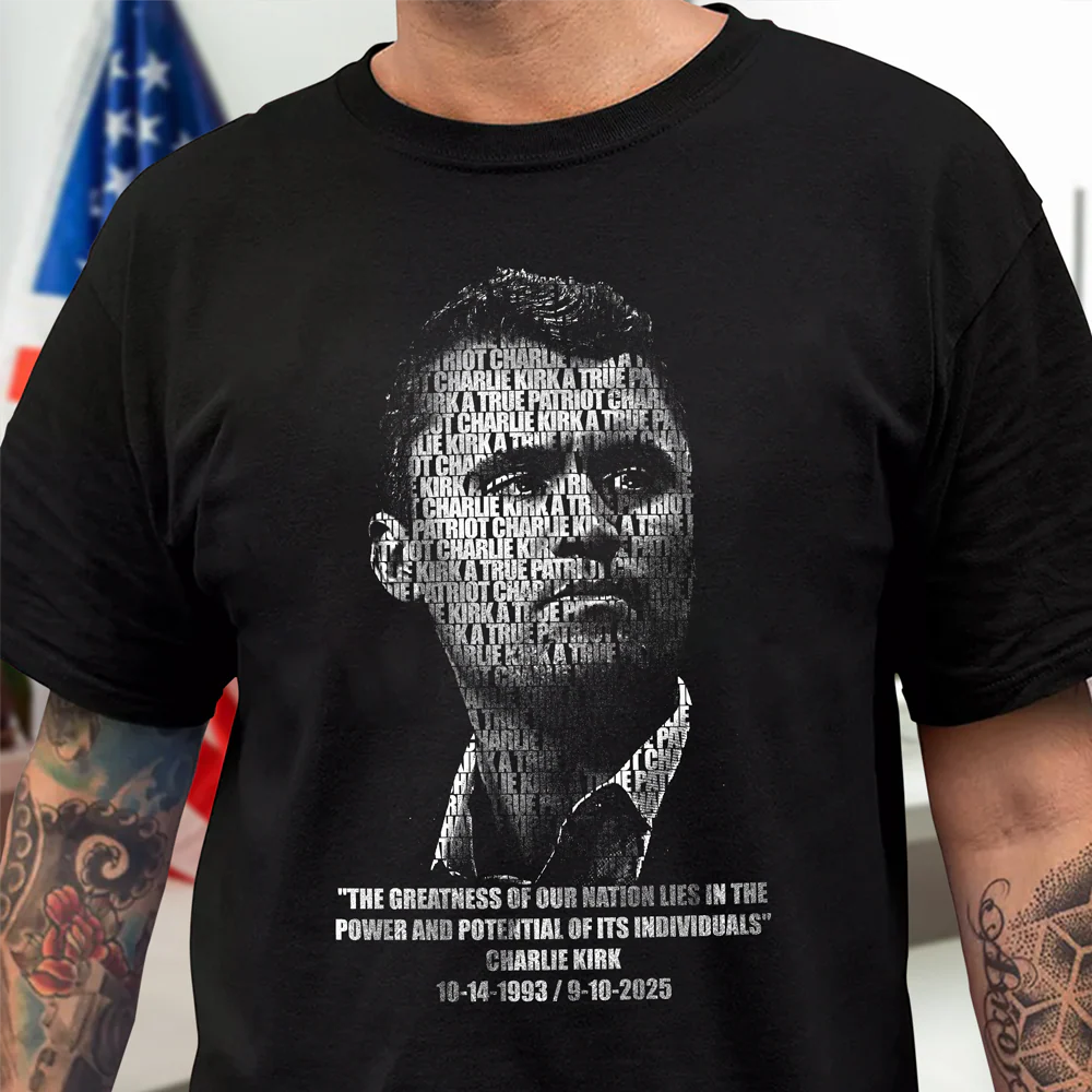 American Patriot - Prayers Up for Charlie Dark Shirt HA75 644112