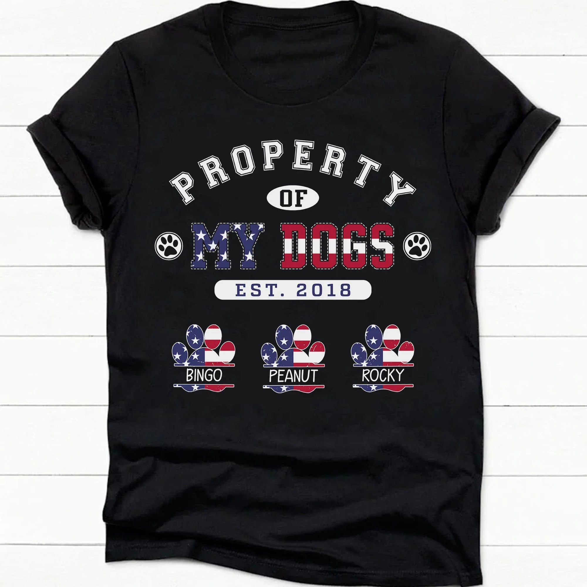 Property Of My Dogs Personalized Custom Dog Shirt C188