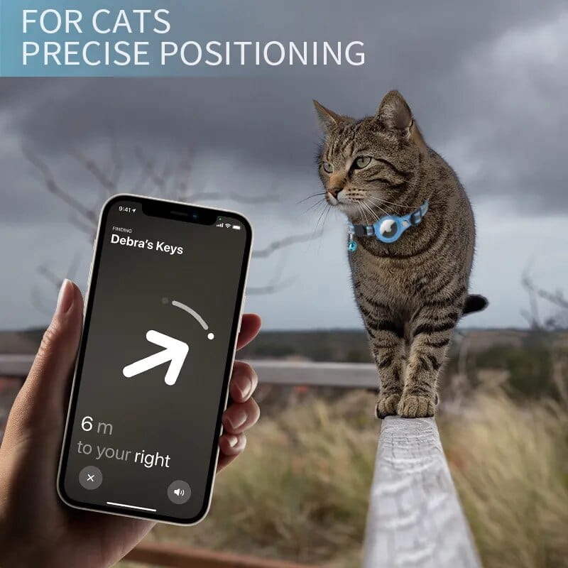 Anti-Lost Pet Cat Collar For The Apple Airtag Protective Tracker - Image 2