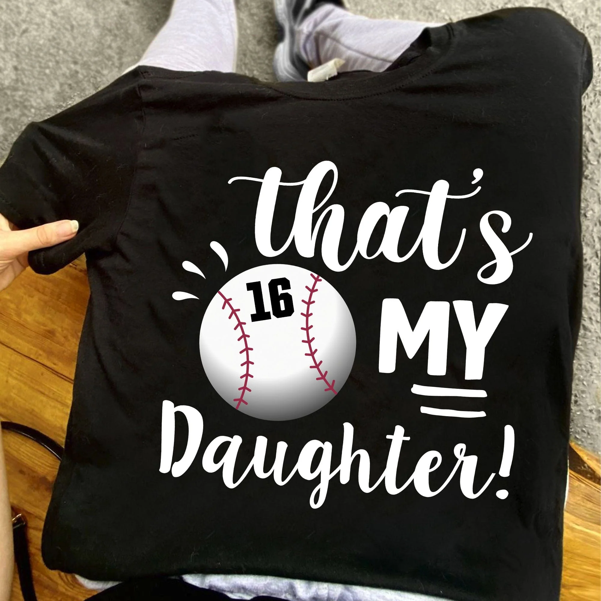Baseball Family That's My Baseball Player Personalized Custom Baseball Shirts C480 - Image 2