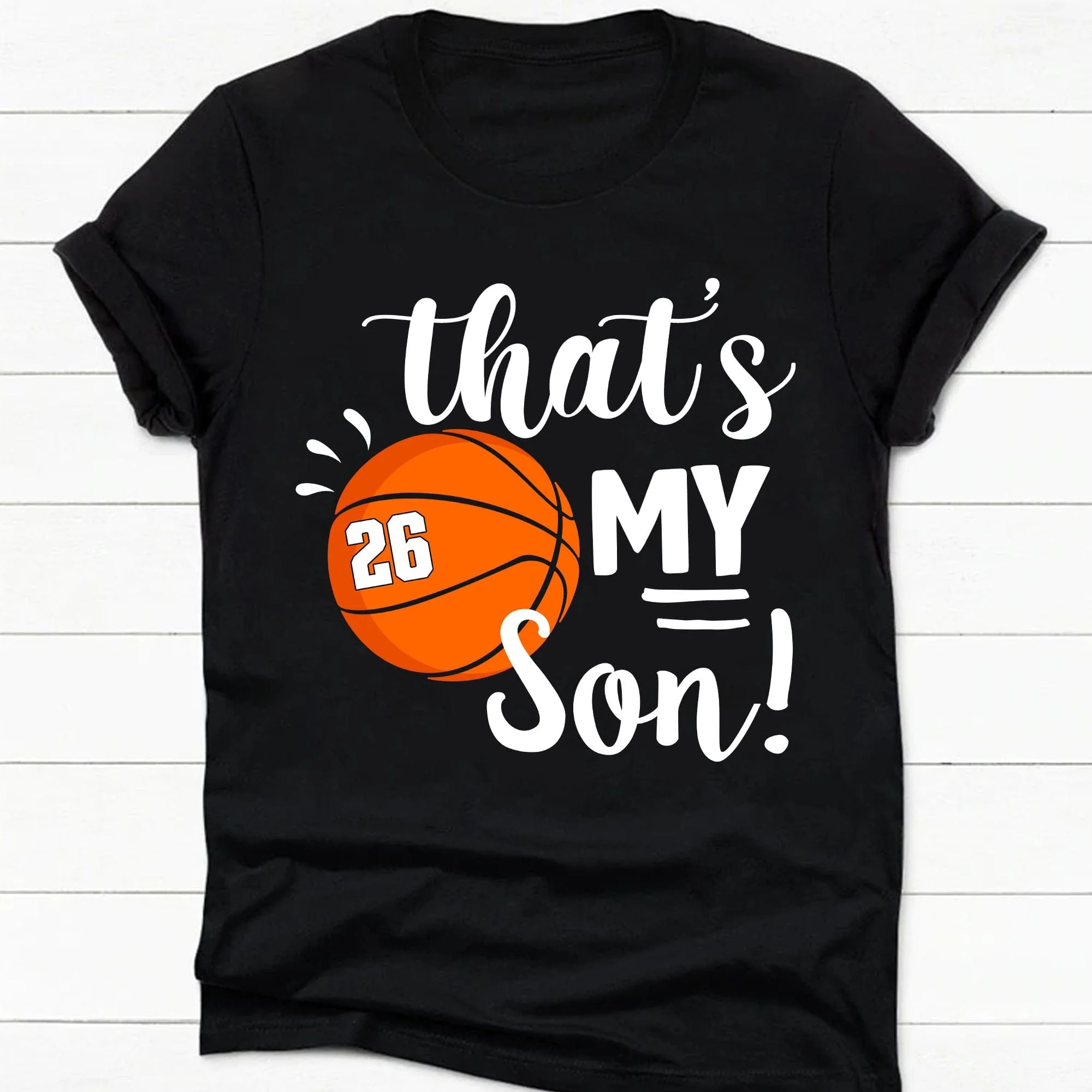 Basketball Family That's My Basketball Player Personalized Custom Basketball Shirts C480 - Image 3