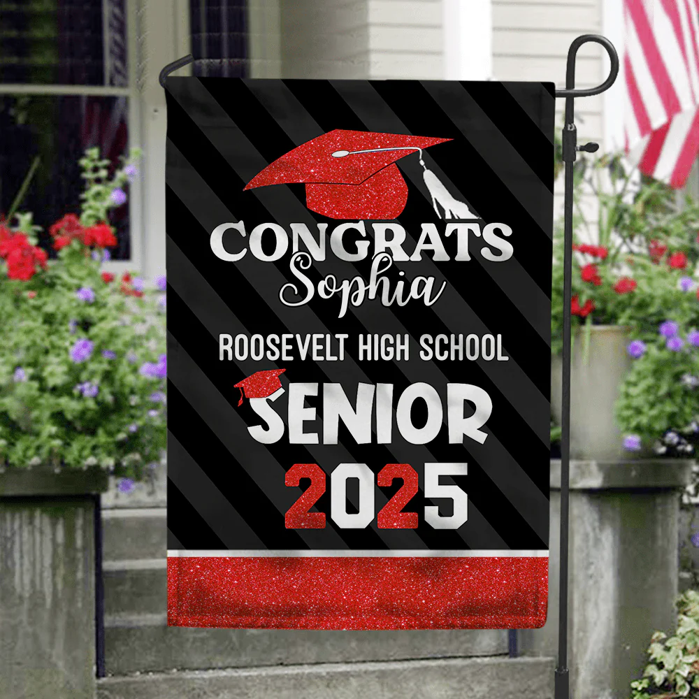 Best Gift Idea Graduation Garden Flag Personalized Gift TA29 888924 - Image 5