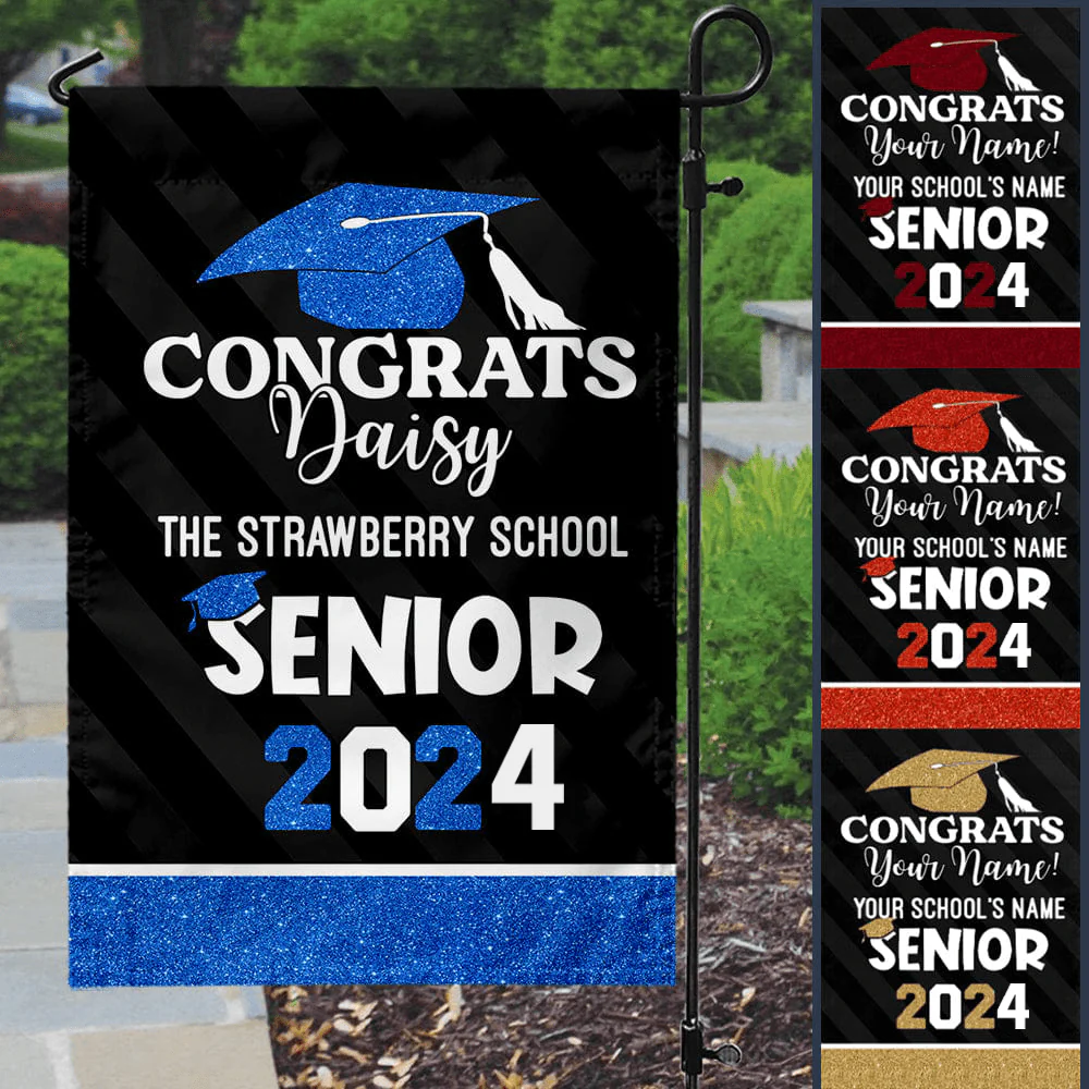 Best Gift Idea Graduation Garden Flag Personalized Gift TA29 888924 - Image 9