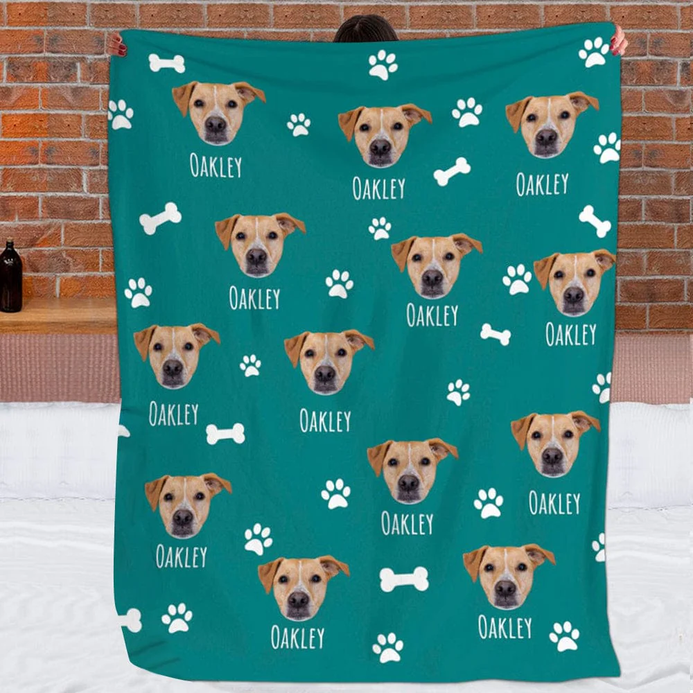 Upload Your Photo Blanket For Dog, Cat, Custom photo Pet, T368 889853 - Image 3