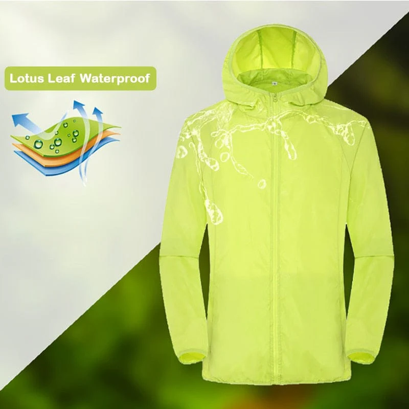 Camping Waterproof Sun Protection Jacket For Men And Women - Image 20