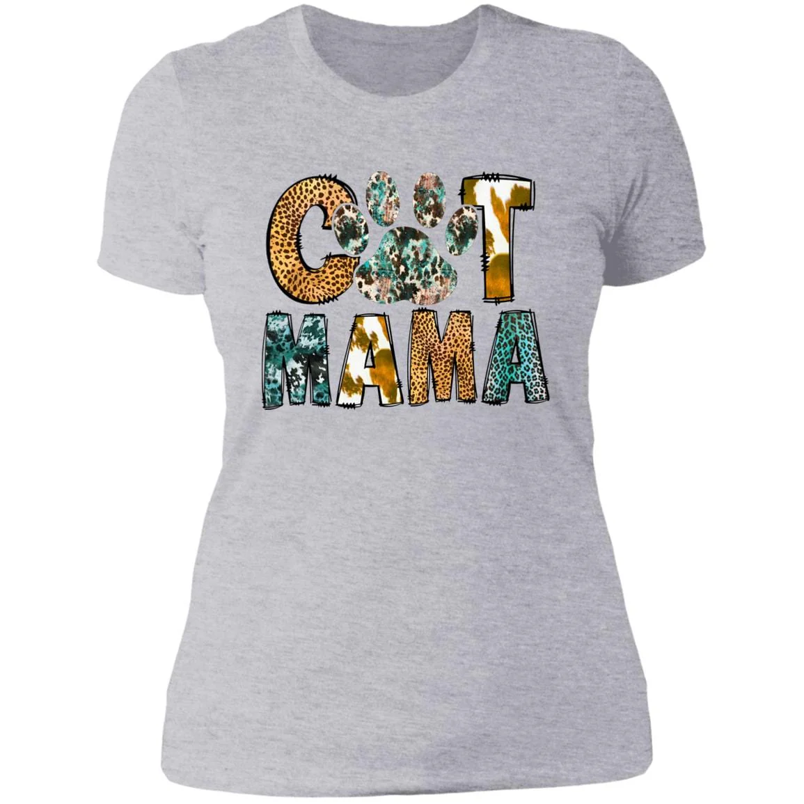 Cat Mama Leopard Shirt - Image 6