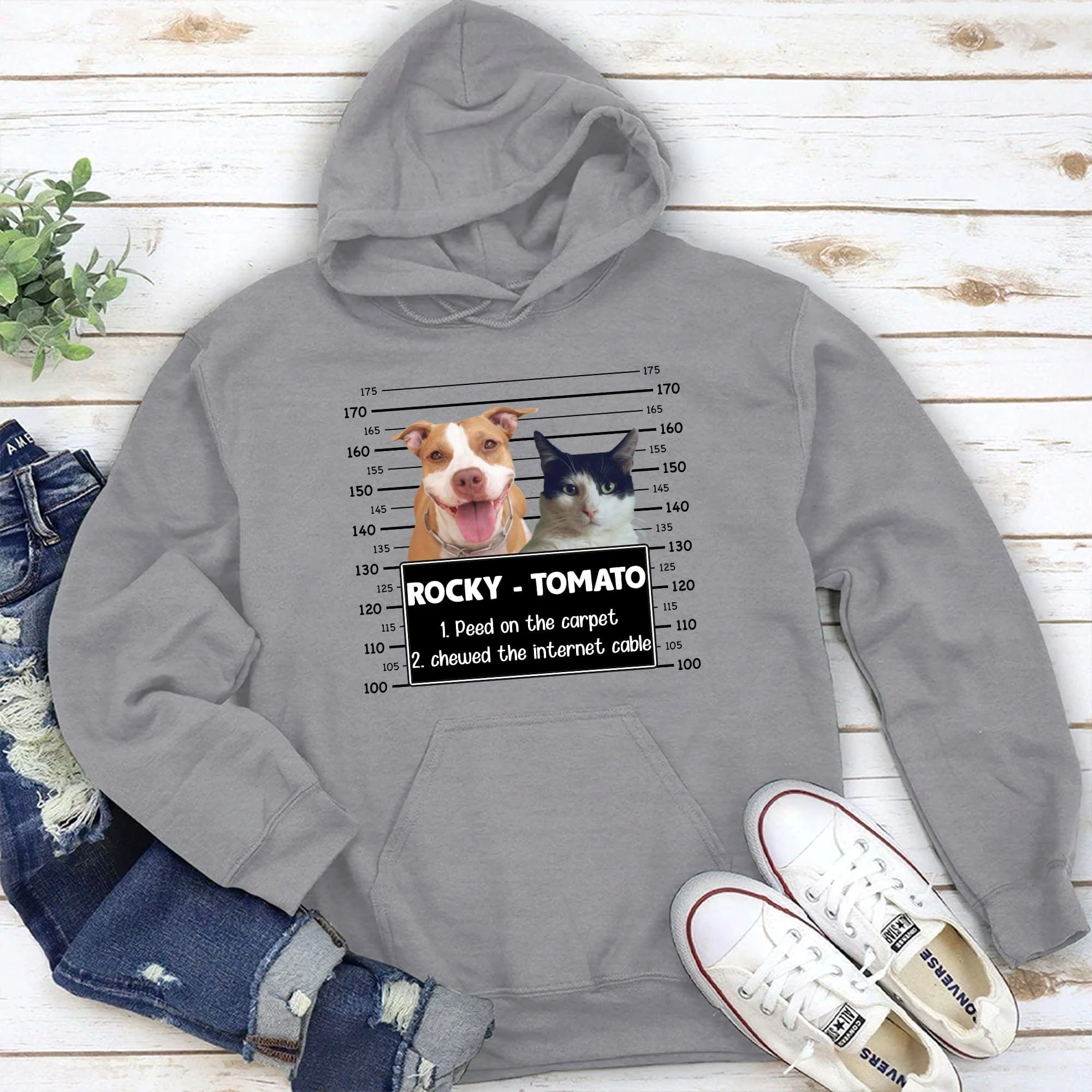 Chaos Maker Personalized Dog Cat Pet Photo Shirt C288 - Image 3