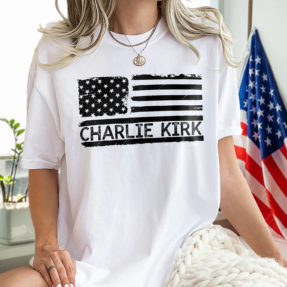 Charlie Kirk Memorial Bright Shirt HA75 644014 - Image 2