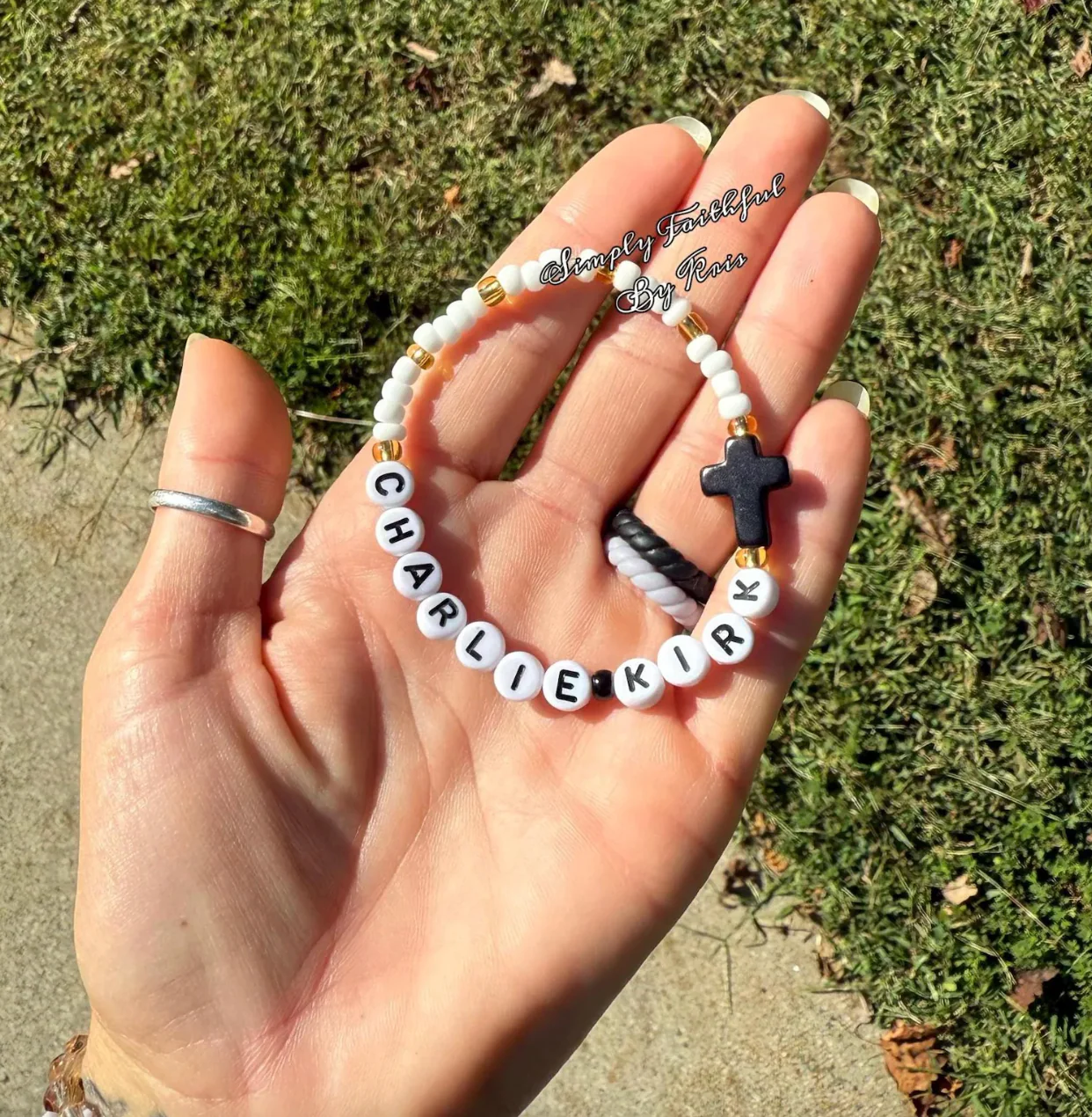 Charlie Kirk Turning Point Freedom Bracelets LM32 65773 - Image 2