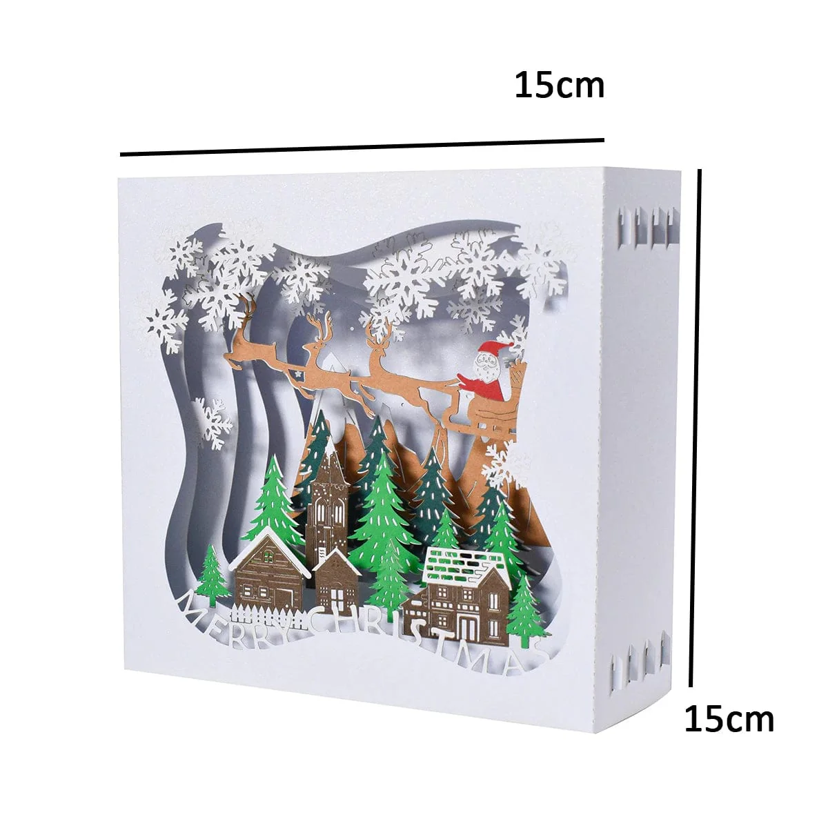 Christmas Card Pop Up 3D Greeting Card New Year - Image 14