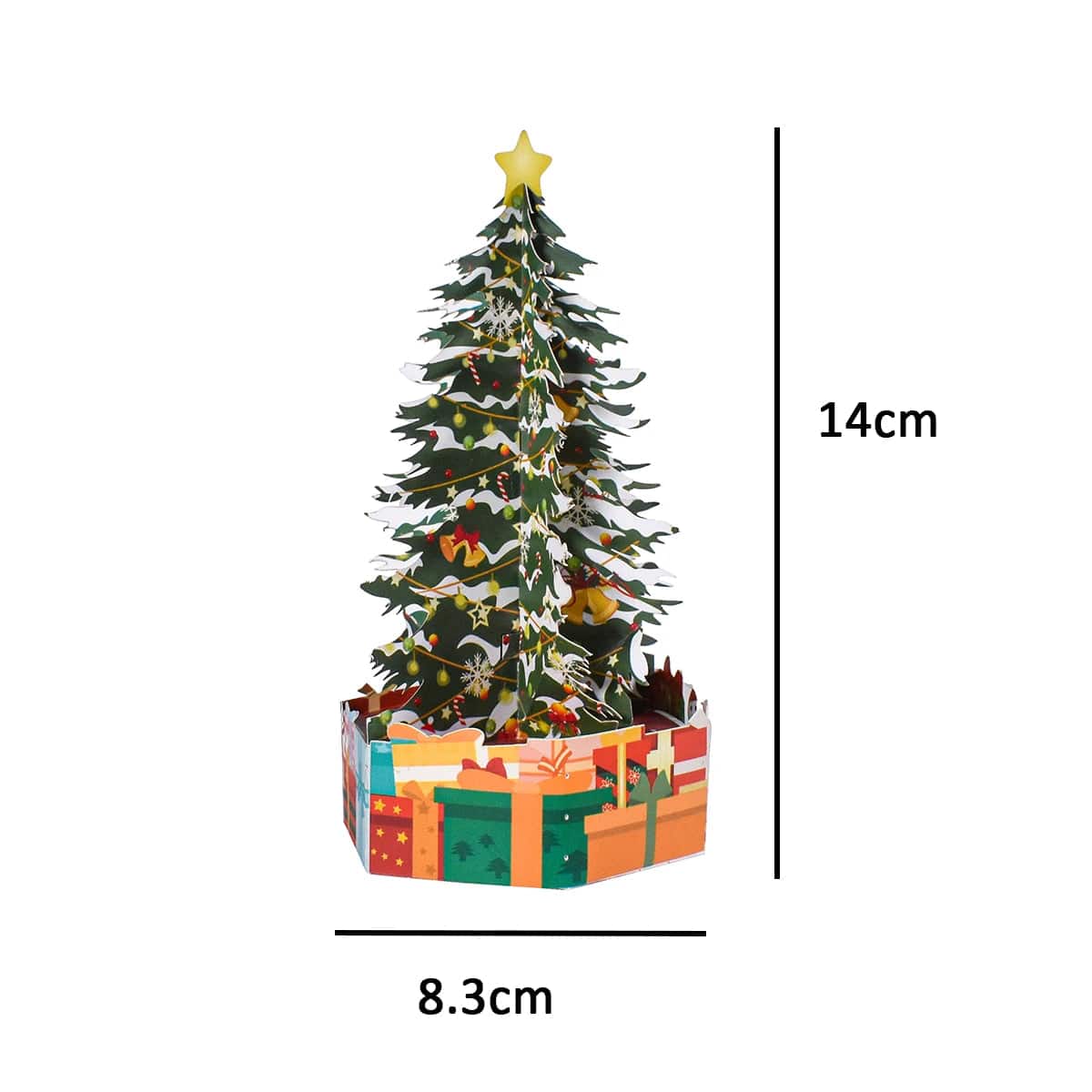 Christmas Card Pop Up 3D Greeting Card New Year - Image 27