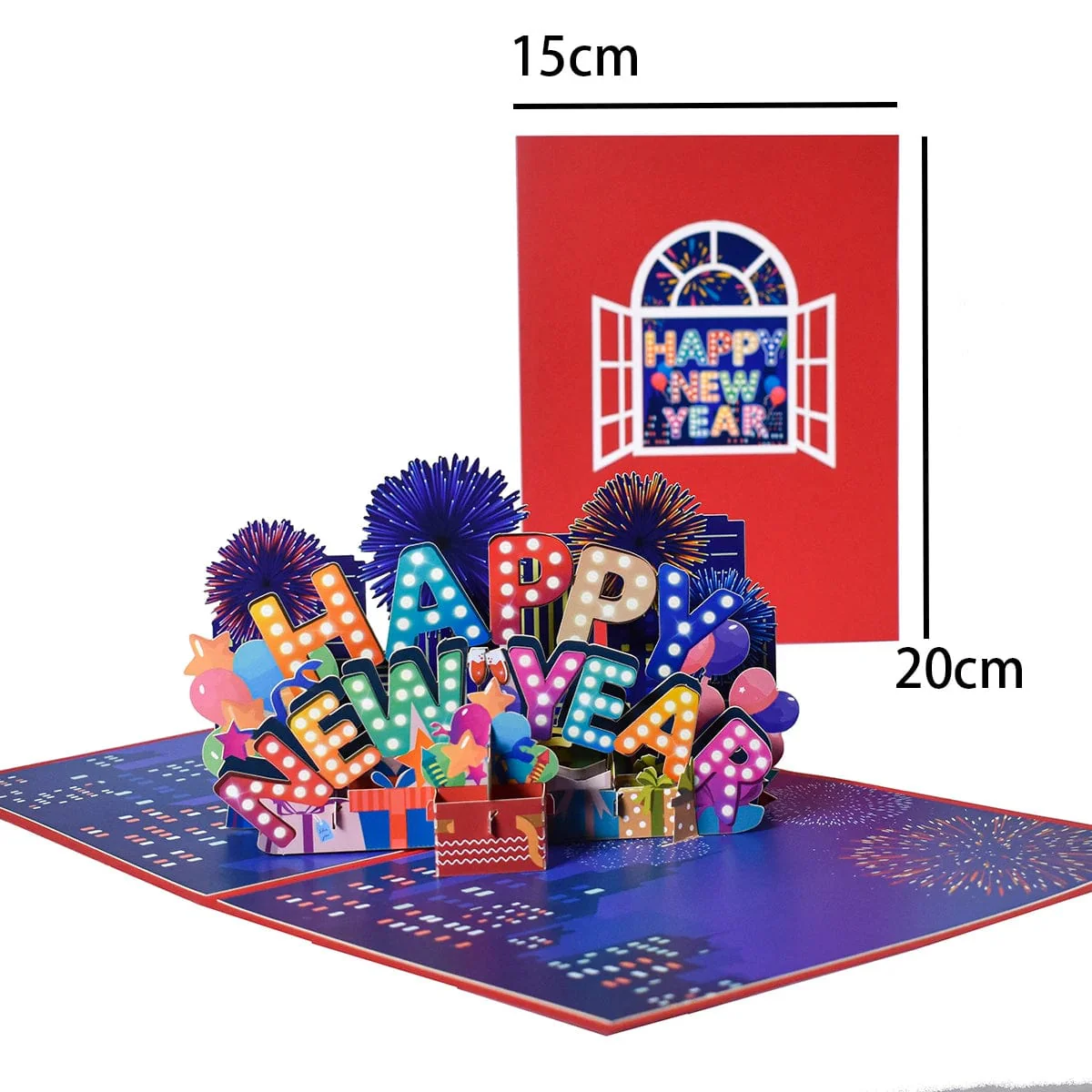 Christmas Card Pop Up 3D Greeting Card New Year - Image 29