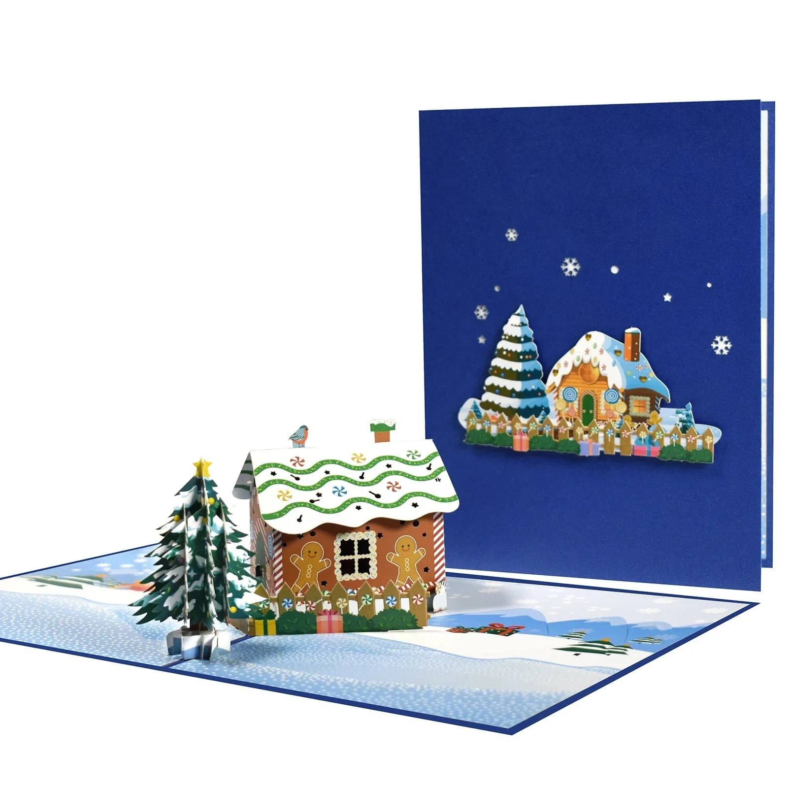 Christmas Card Pop Up 3D Greeting Card New Year - Image 3