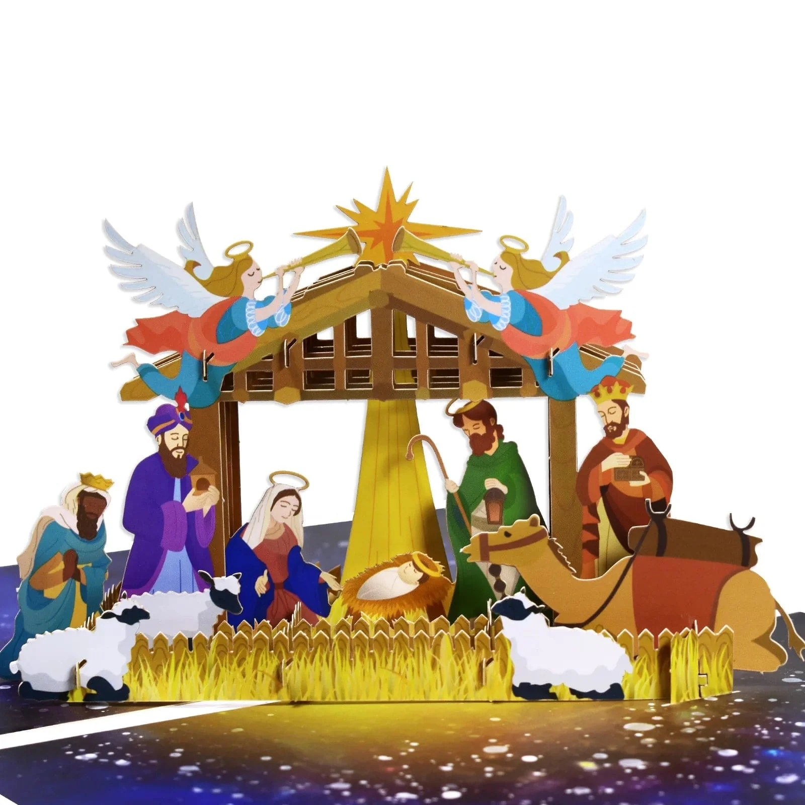 Christmas Card Pop Up 3D Greeting Card New Year - Image 4