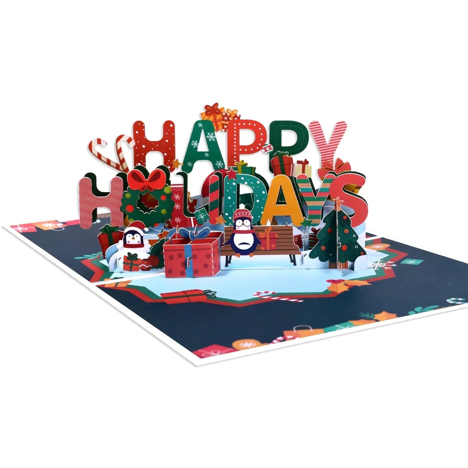 Christmas Card Pop Up 3D Greeting Card New Year - Image 5