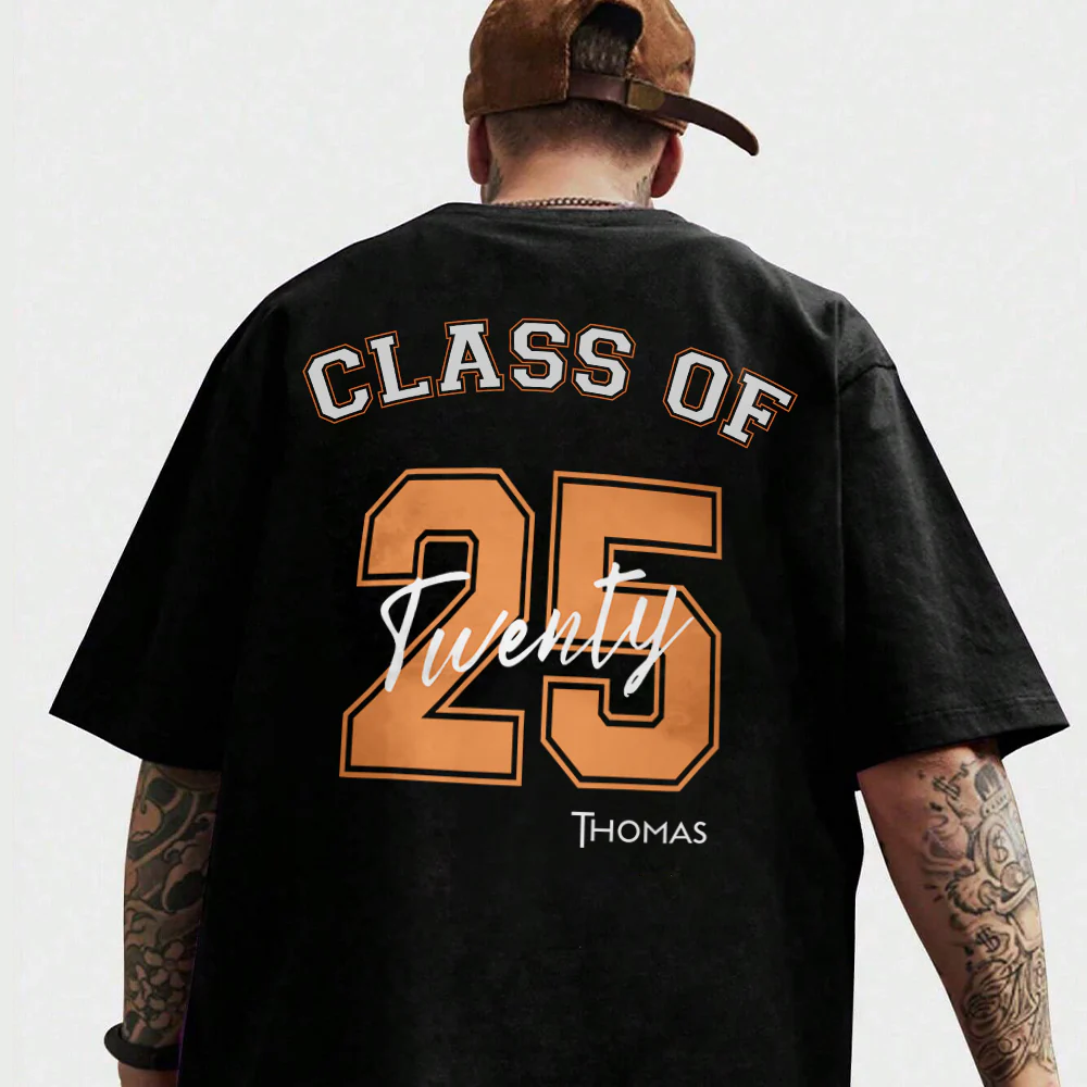Class Of 2025 Personalized Custom Backside Shirt C394 895260 - Image 2