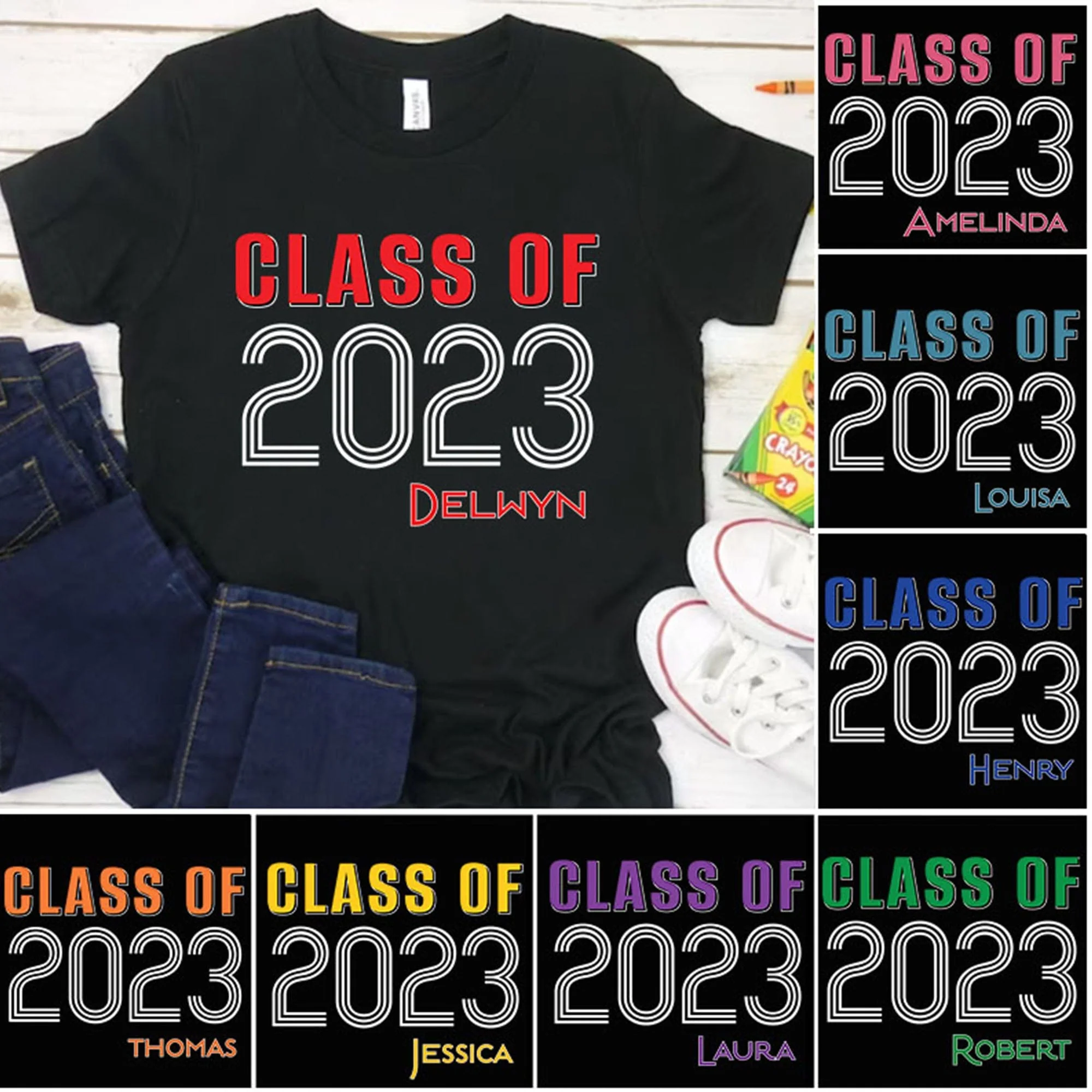 Class Of 2023 Personalized Custom Shirt H420
