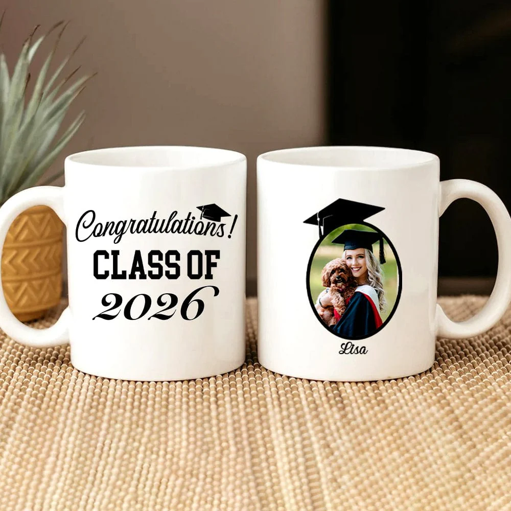 Congratulations Class Of 2024 Gift Personalized Photo Mug 890825 - Image 2