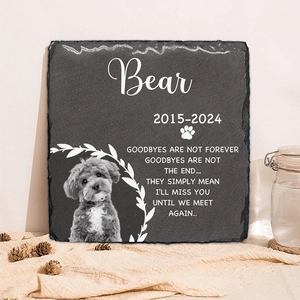 Goodbyes Are Not Forever Stole Dog Stone 891519 - Image 2