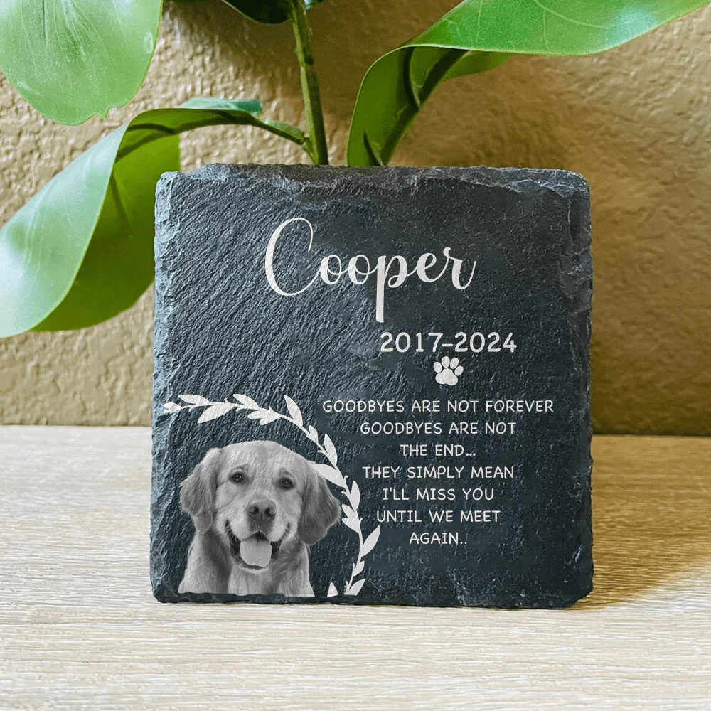 Goodbyes Are Not Forever Stole Dog Stone 891519 - Image 7