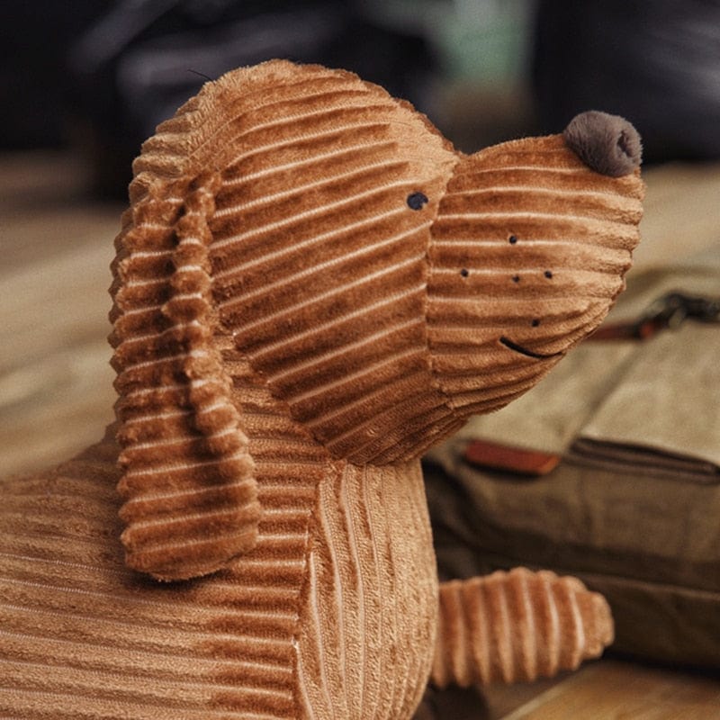 Cushion Lovers Brown Cute British Short-legged Dachshund Dog Pillow Cushion Sofa Decoration New Year Gift Plush doll - Image 5