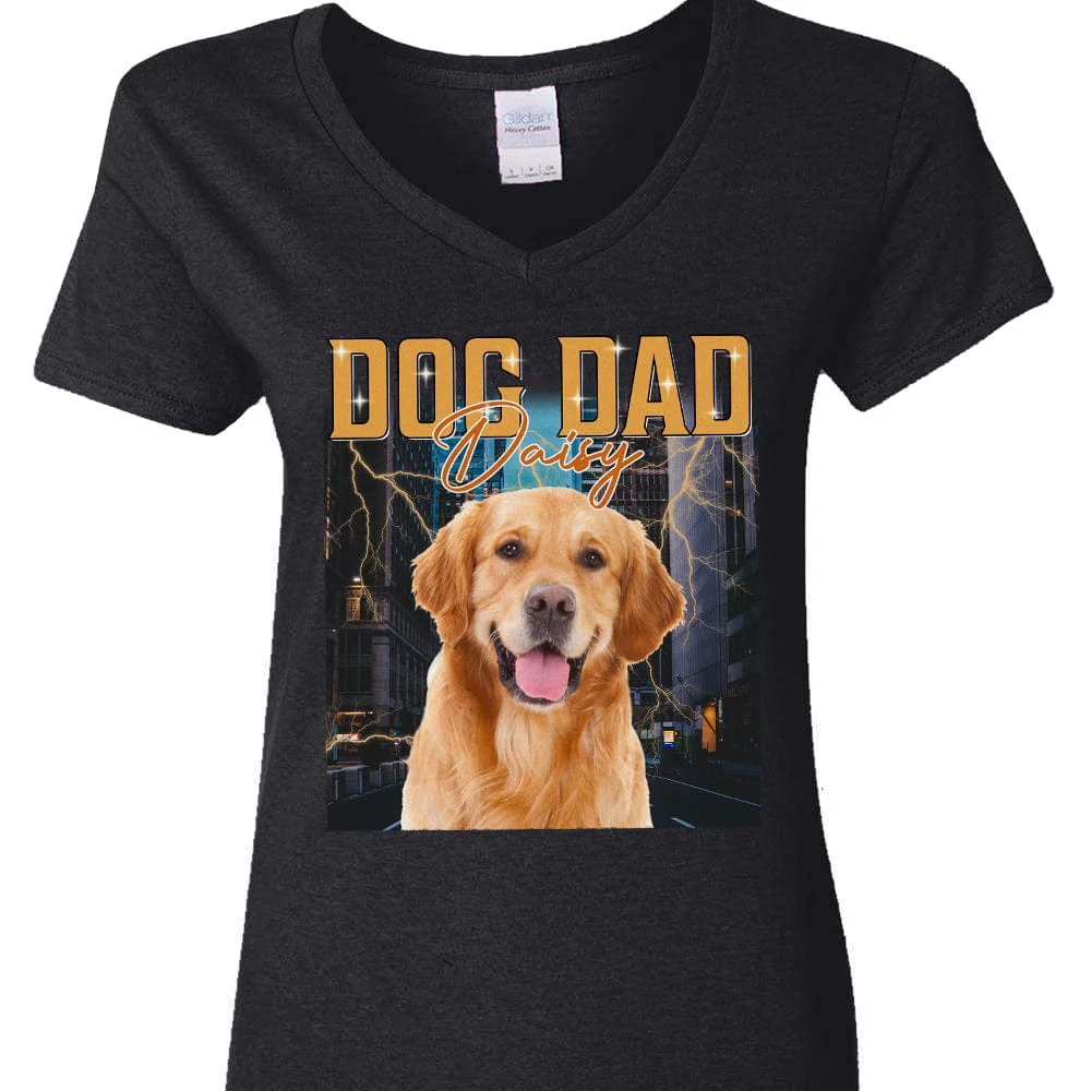Custom Dog Photo Vintage Portrait Shirt TA29 889681 - Image 5