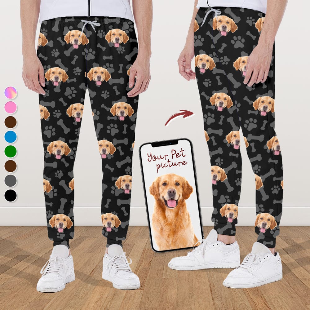 Custom Face Dog Cat Pants Christmas Gift TA29 HA75 888640 - Image 5