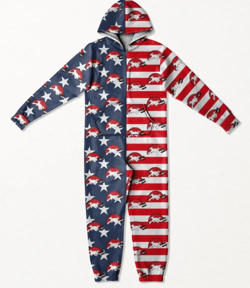 Custom Face Photo With Christmas Pattern Onesie Pajamas HO82 (ORDER)