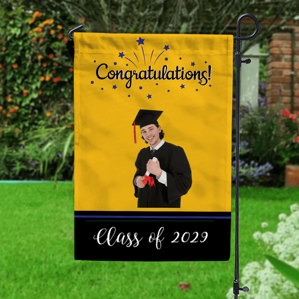 Custom Garden Flag Graduation, Graduation Party decor 890363 - Image 2