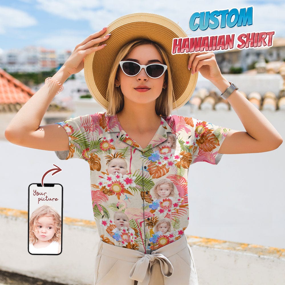 Custom Human Photo Aloha Hawaii Shirt K228 890250 - Image 4