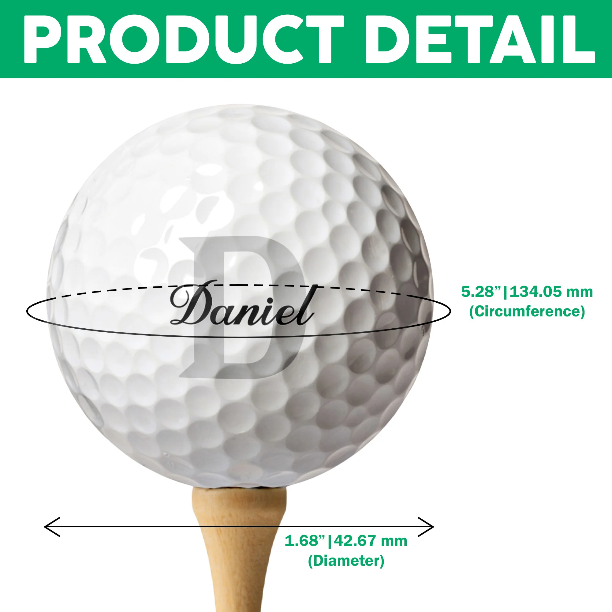 Custom Name Golf Ball Gift For Golfer, Golf Lovers TH10 898131 - Image 7